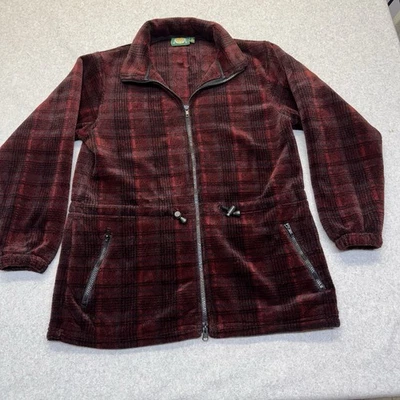 Fleece Jacket Cabela’s Women's Size Medium Regular Polartec Fleece Drawstring - Image 1 of 4