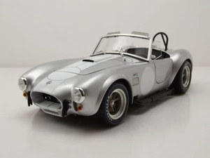 Shelby Cobra 427 S/C Argento Bianco Modellino 1:18 Kyosho - Foto 1 di 10