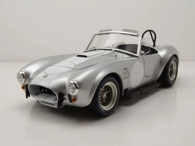 Shelby Cobra 427 S/C Argento Bianco Modellino 1:18 Kyosho - Immagine 1 di 4