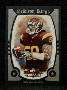 2009 Donruss Threads Rey Maualuga #46 College Gridiron Kings /50 RC 🔥🔥 - Picture 1 of 2