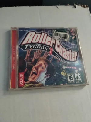 Roller Coaster Tycoon 3 PC CD-Rom Video Game Scholastic Atari - Image 1 of 4