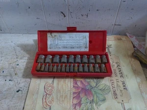 Snap-On REX25A 25pc Screw Extractor Set in Hard Case FAST FREE SHIP USA - Foto 1 di 2