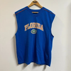 Vintage UF University of Florida Gators Basketball Jersey Blue Faded Mens XL - Picture 1 of 5
