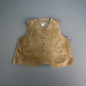 Gilet Liberty Blues Scamosciato Taglia XXL Ottime Condizioni. 100% vera pelle - Foto 1 di 8