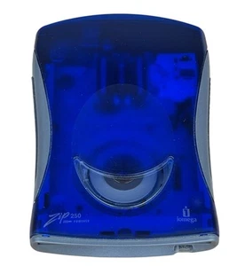 Clé USB iOmega Zip 250 bleu clair non testée lire description lecteur externe - Photo 1/5