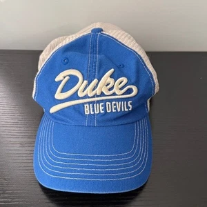 Vintage Duke Snapback Cap Basketball Cameron Crazies Hat Duke Blue Devils Fan - Picture 1 of 8