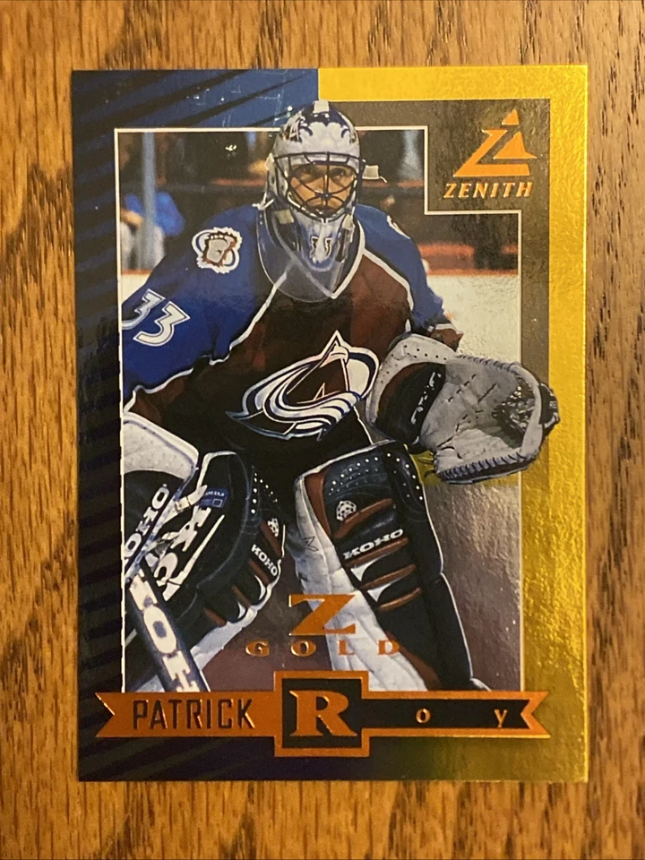 1997-98 Pinnacle Zenith Z GOLD PATRICK ROY #070/100 RARE 90’s INSERT SSP - Image 1 of 4