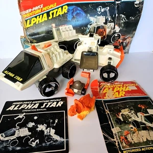 Vintage 1983 Fisher Price Alpha Star Adventure People mit Box & Figuren 1713 - Bild 1 von 20