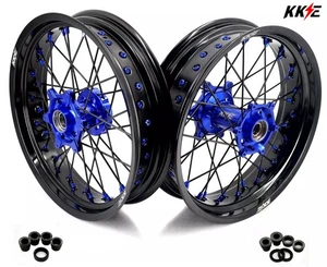 KKE 17'' Supermoto Wheels Rims Fit KTM EXC EXCF SX XC XCF 125-530CC 2003-2025 - Picture 1 of 13