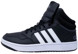 Adidas Hoops 3.0 Mid Herren Basketballschuhe Schwarz GW3020 - Bild 1 von 5