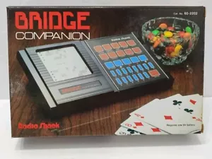 RADIO SHACK Saitek BRIDGE COMPANION gioco elettronico testato e funzionante - Foto 1 di 6