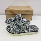 Koolaburra By Ugg Womens Fuzz On Faux Fur Slide Sandals Cheetah Size 8 Medium