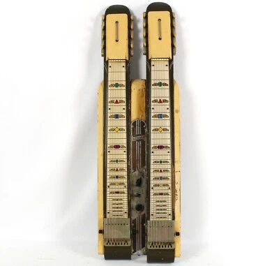 Электрогитара стальная Vintage National Grand Console модель 1050 Double Eight Lap - Изображение 1 из 4