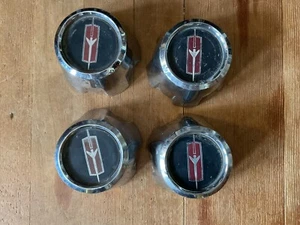 Set Of 4-1970’s Olds Cutless Center Caps, #416393 - Picture 1 of 9
