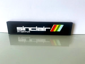 Sinclair ZX Spectrum Logo 8-bit Home Computer 1982 Compact Cassette Microdrive - Picture 1 of 1