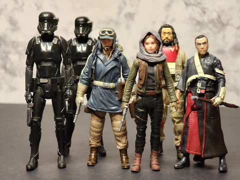 Star Wars Rogue One Collection Action Figure Lot Cover