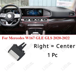 Front Middle/Right A/C Air Vent Paddle Clip For Mercedes W167 GLE GLS 2020-2022/ - Picture 1 of 5