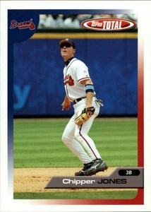 2005 Topps Total Atlanta Braves Baseball Card #240 Chipper Jones