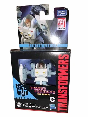 Transformers Studio Series Core Class The Movie Exo-Suit Spike Witwicky Figure - Image 1 of 3