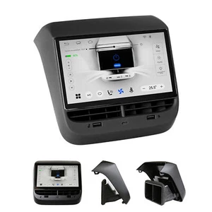 For Tesla Model 3 Y Rear Seat LCD Touch Screen Entertainment System AC Control - Picture 1 of 17