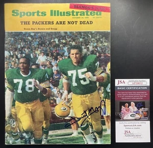 Forrest Gregg Signed JSA Sports Illustrated Packers Newsstand Vince Lombardi Era - Picture 1 of 3