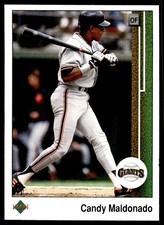 1989 Upper Deck Candy Maldonado San Francisco Giants #502