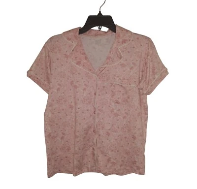 Pijama Studio Badgley Mischka para mujer pequeño top e inferior nuevo con etiquetas (floral) precio de venta sugerido por el fabricante 99 USD Foto 1 de 4