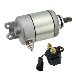 Starter and Relay for Polaris Outlaw 525 2007-2011 4011801 - Picture 1 of 7