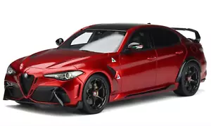 1/18 Alfa Romeo Giulia GTAm 2020 Rosso GTA modelo de resina roja de Otto Mobile OT402 - Imagen 1 de 12