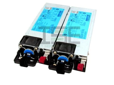 Lote de 2 fuentes de alimentación HP 500W DPS-500AB-13 A 723594-101 723595-101 HSTNS-PD40 Foto 1 de 2