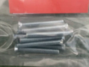10-24 3/16" x 1 1/2" BSW SENKKOPFSCHRAUBEN MIT SCHLITZ X 10 - Bild 1 von 1