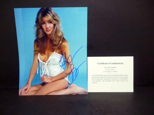 100 % authentisches handsigniertes Foto 8x10 von Amanda Woodward als Heide Schließfach 3211 - Bild 1 von 5