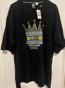 LRG Roots And Equipment Men’s Shirt King Of Nature 2XL Black - Picture 1 of 6