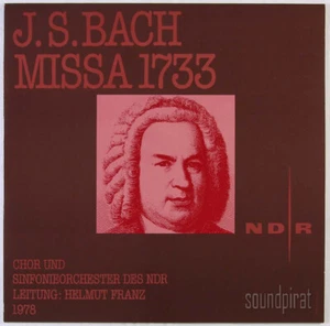 HELMUT FRANZ BACH MISSA 1733 PIECES FROM MASS IN B MINO NDR PROMO STEREO LP MINT - Picture 1 of 3