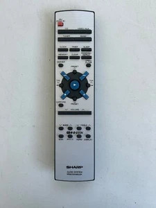 GENUINE SHARP RRMCG0028SJSA AUDIO SYSTEM REMOTE CONTROL - Picture 1 of 3