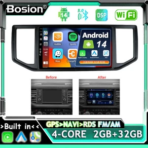 10.1'' Für VW Amarok Crafter Van Man 2017-2021 Navi Car Play Android14 Autoradio - Bild 1 von 18