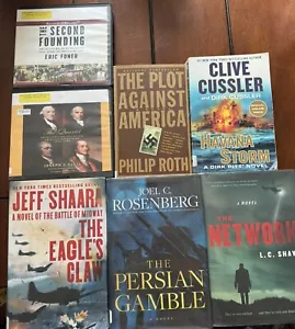 Audiobook Novel Lot Plot Against America Quartet Revolution Eagle’s Claw Havana - Picture 1 of 17
