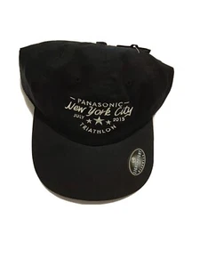 COLLECTIBLE Panasonic NYC TRIATHLON July 2015 Cap NWT - Picture 1 of 5