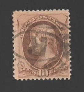 US #188 1879 Brown Perf 12 Used VF - Picture 1 of 1