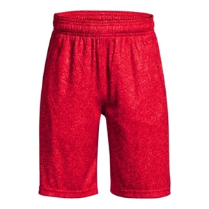 Under Armour NEW Big Boys Renegade 3.0 Fashion Printed Shorts Red 600 Medium $30 - Picture 1 of 5