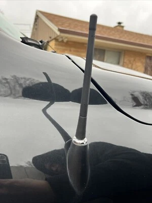 Mástil de antena negro corto de 7" radio AM/FM para Dodge Ram y RAM 1500 2500 3500 09-23 Foto 1 de 4