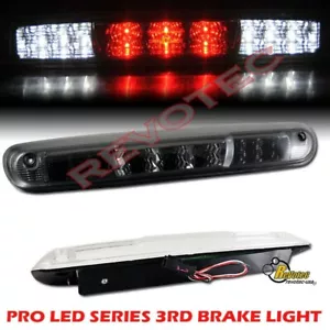 07 08 09 10 11 CHEVY SILVERADO GMC SIERRA LED* 3RD TAIL BRAKE LIGHT SMOKE - Foto 1 di 1