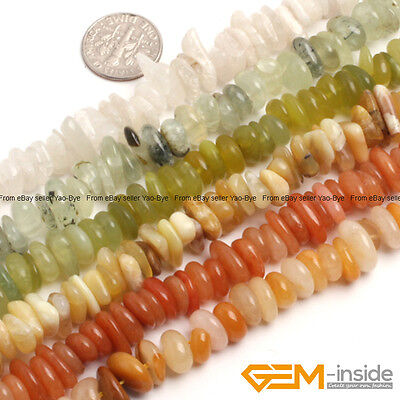 Wholesale 6-7mm Freeform Chips Gemstone Nugget Spacer Beads For Jewelry Making • 3.72€