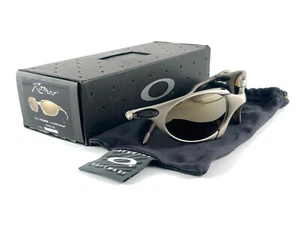 VINTAGE RARE OAKLEY ROMEO XX 24K GOLD 1ST EDITION IRIDIUM LENSES 1999 - Picture 1 of 16
