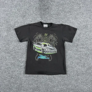 Vintage Fast and Furious Shirt Youth S Black Short Sleeve Graphic Cars Dragon - Picture 1 of 12