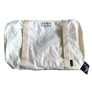Borsone Supreme FW23 logo 3D bianco nuovo - Foto 1 di 9