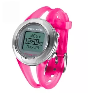 Orologio Tech4O Acceleratore VELOCITÀ/DISTANZA CORSA Sorbetto Passimetro Rosa NUOVO - Foto 1 di 6