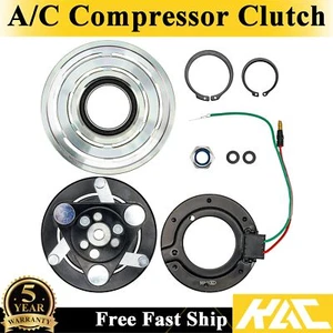 98555 For Honda Civic 2006-2011 1.8L l4 7-Pulley Grooves A/C Compressor Clutches - Picture 1 of 11