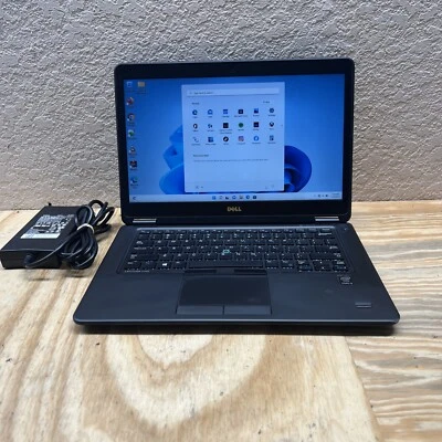 Dell Ultrabook E7450 Core i5-5300u 2.3GHz 8GB 1TB Webcam FHD Win 11 Pro Laptop - Image 1 of 4