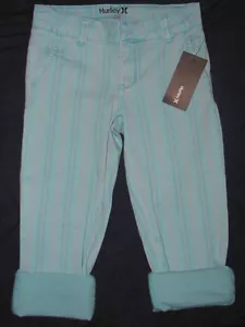 ~~~NEW~~~YOUTH HURLEY GIRLS PANTS BLUE RADIANCE - Picture 1 of 2